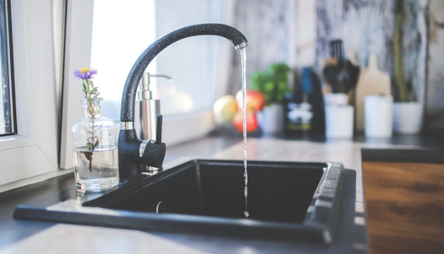 residential water filtration installation
