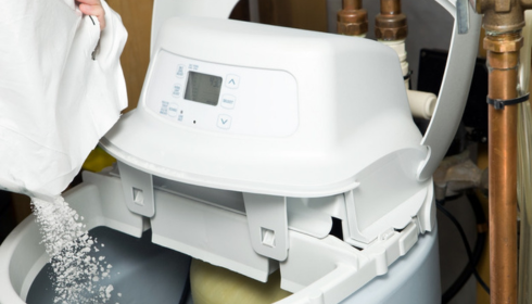 how to turn off water softener for vacation