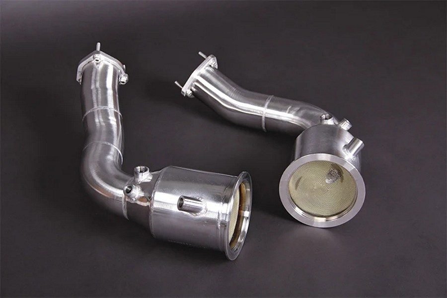 audi rsq8 sq7 downpipes